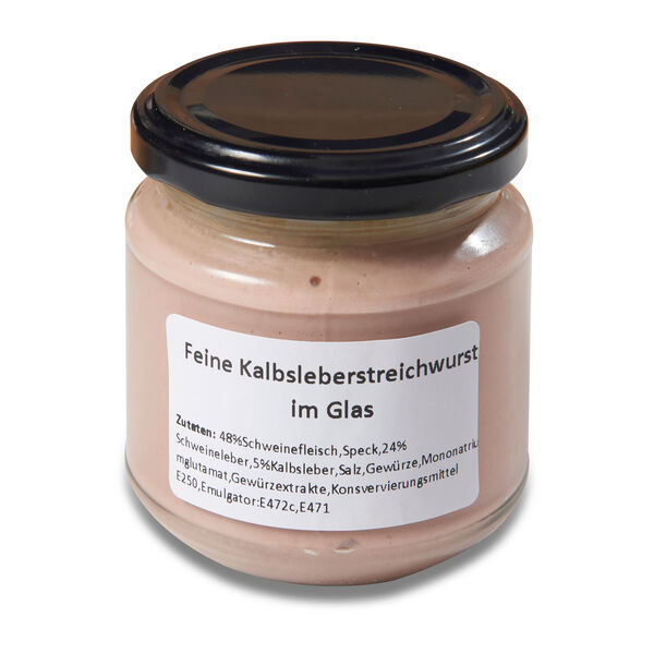 Streichwurst im Glas Streichwurst im Glas